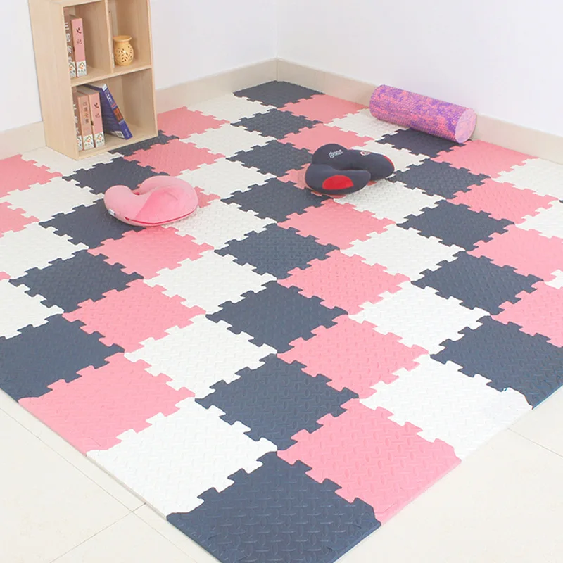 Детский коврик-пазл из пены ЭВА 12 шт. 31x31 см | Игрушки и хобби