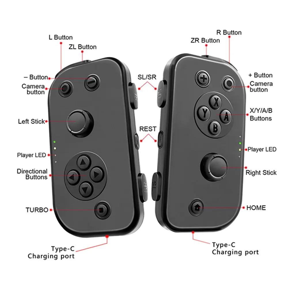 Беспроводной Pro геймпад контроллер для nintendo Switch консоль для переключателя контроллер аксессуары джойстик игра