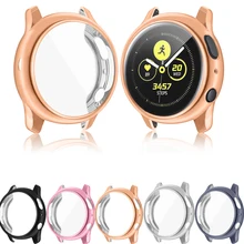 

Case for Samsung Galaxy Watch Active 2 40mm TPU Bumper Screen Protector+film Smartwatch Cover 44mm Samsung Watch Accessories