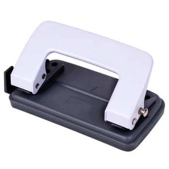 

Metal Ring Binder 2 Hole Portable Handheld DIY Planner School Stationery Craft Tool Office Paper Puncher Professional