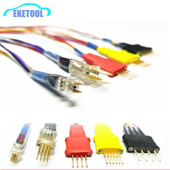 

Multi-Color Wires Pins Probes adapter Supports iProg/Xprog For ECU In-Circuit Without Soldering Easy Work #NEW#
