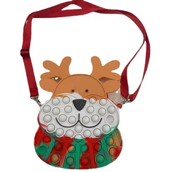 Sac de décompression Pioneer Zero pour enfants, portefeuille de la série de noël, jouets de décompression 