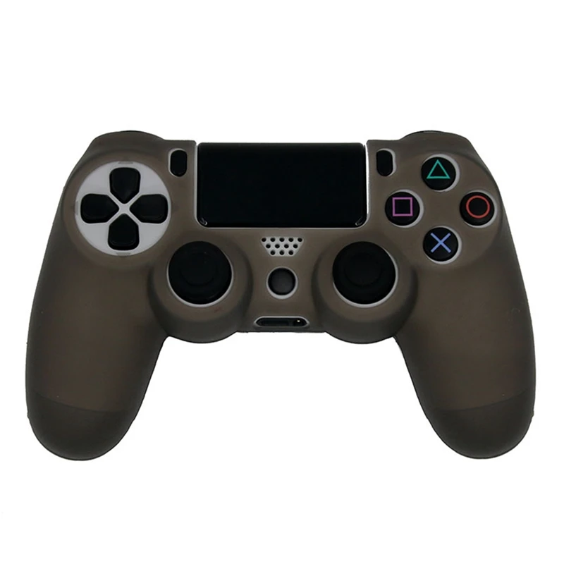 Силиконовый защитный чехол для Ps4 контроллера sony Playstation для Ps4 контроллеров 4 джойстика - Цвет: GY