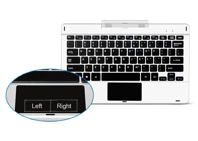 keyboard Magnetic Docking Interface QWERTY Layout Comes with Touchpad keyboard for Jumper EZpad 6 Pro/EZpad 6s Pro