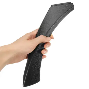 

Parts Door Panel Handle Accessories Car Interior Black ABS+PC Rear Trim