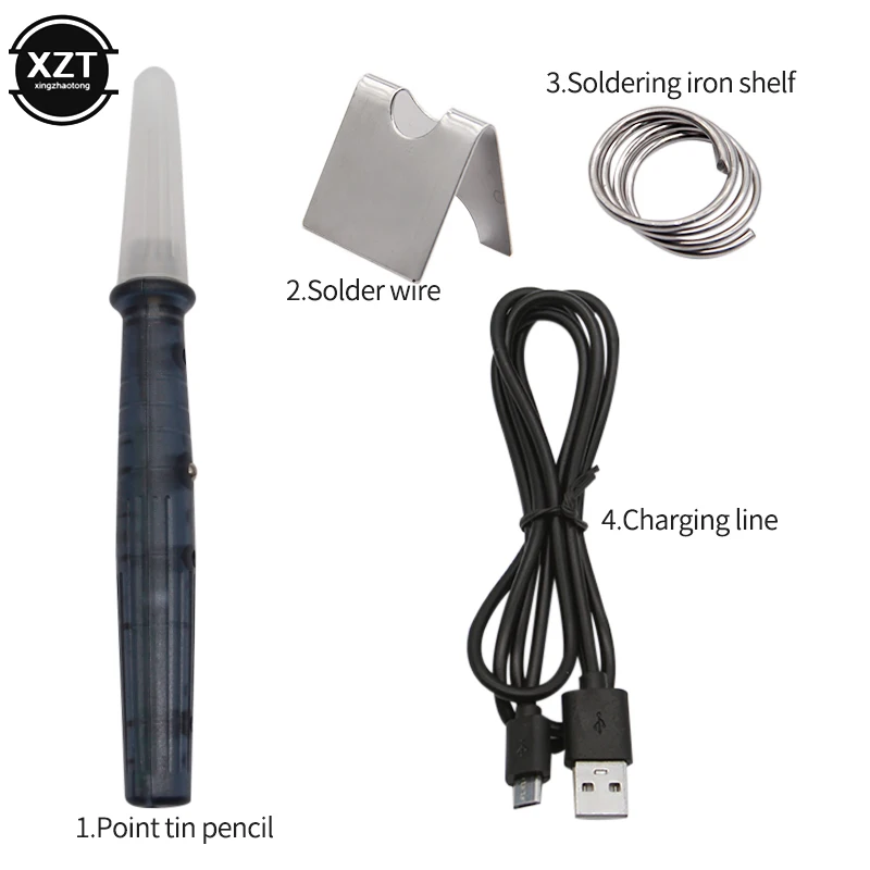 1 шт. USB 5 В DC/8 Вт температура Электрический паяльник сварочная наладочная станция для пайки тепловой карандаш Инструменты для ремонта