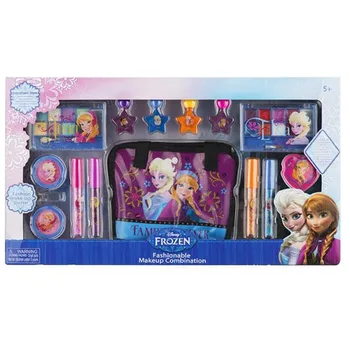 

Disney Frozen Multifunction Fashion Makeup Handbag Combination for Children's Make-up Birthday Gift