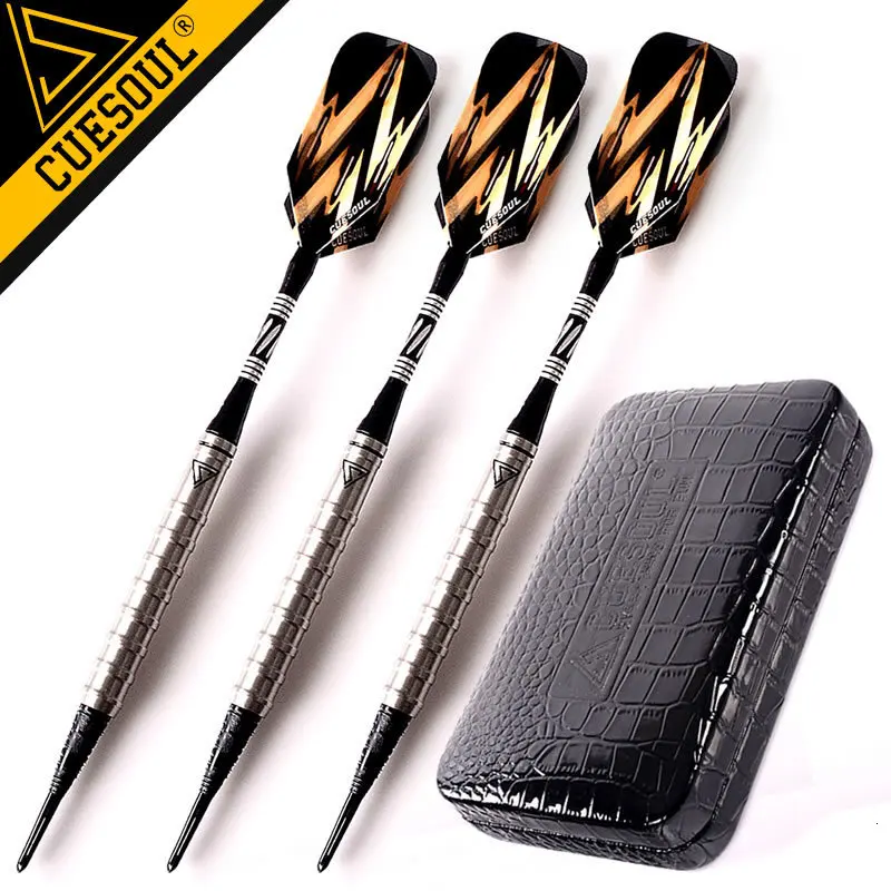 CUESOUL New 18g 15cm 90% Tungsten Darts Soft Tip Darts Electronic Dart With Professional Packaging
