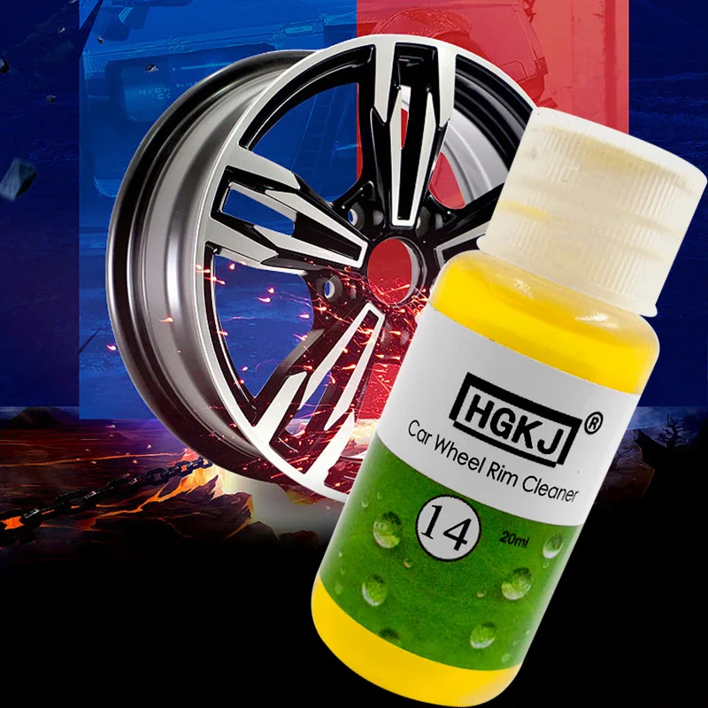 

HGKJ-14 20LM Car Wheel Ring Cleaner High Concentrate Detergent To Remove Rust Tire Car Wash Liquid Cleaning Agent