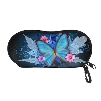 

Butterfly Design Women Sunglasses Eyeglasses Glasses Case Soft Reading Glasses Pouch Lady Travel Eyewear Protector Bag Portable