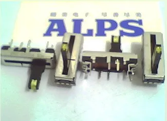 2 шт./лот горные ALPS 5 см скользящий потенциометр с Светлая повязка середину 20kB оси