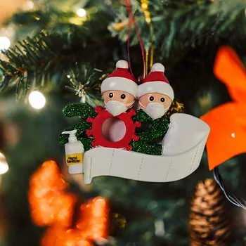 

Xmas Hanging Ornaments Unique Charming Exquisite Snowman Family Shape Pendants Banquet Party Hanging Decor Christmas Supplies