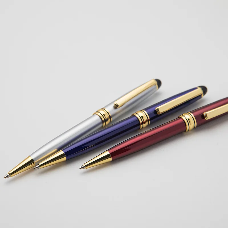 

Factory Direct Multi-New Style Creative Metal Ballpoint Pen High-End Business Gift Pen Customizable Logo