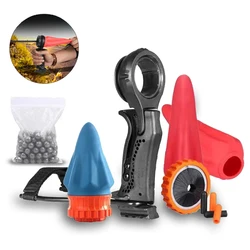 Wrist Rest Slingshot Cup Pocket Speelgoed Slingshot Catapult Ammo Bow Arrow Cap Hamer Handvat Doel en Vervanging Pouches Jacht