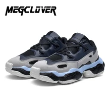 Мужская прогулочная обувь; кроссовки из натуральной кожи; Мужская и женская дизайнерская дышащая обувь на платформе; повседневная обувь; большие размеры 35-47