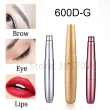 EasyClick Перманентный макияж машина роторная Татуировка Dermografo с Мощный Тихий Швейцарский двигатель для подводка для глаз, бровей, губ ручка для татуировки