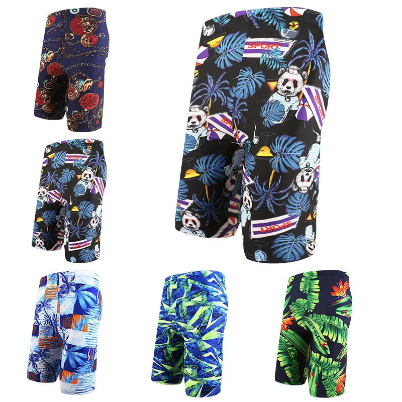 

Swimming Trunks Men's Anti-Embarrassment Boxer Quick-Drying Swimsuits Men's Loose Swimming Trunks Men's Swimming Equipment Boys