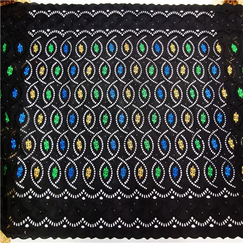

African Lace Fabric Latest Nigerian Swiss Lace Fabric High Quality eyelet Cotton Swiss Voile Laces Switzerland A32AU263