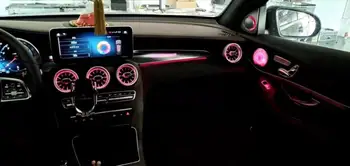 

64 colors LED ambient light For Mercedes Benz C class w205 X253 C200L ambient lamp lights for w205 X253 illuminated car Styling