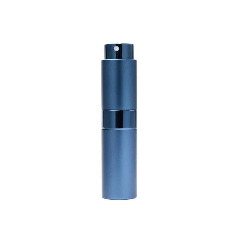 15 мл, дорожный парфюмерный флакон с распылителем, 7 цветов, бутылочки для парфюма, для распыления, ароматический насос, чехол, косметические контейнеры, портативный мини - Цвет: blue