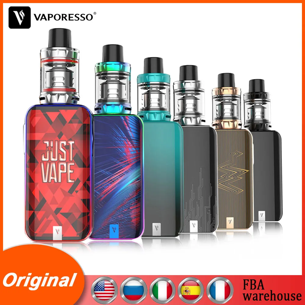 Get  Original Vaporesso Luxe Nano Kit Electronic Cigarette Vape With 2500mAh Battery SKRR S Mini Tank 3.