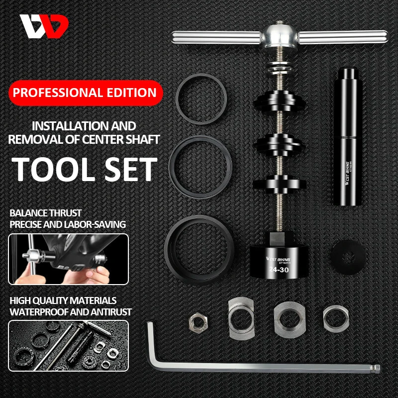 Kit Remove Bicycle Bearings Tools Remove Bearing Bicycle Bottom