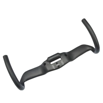 

31.8 Carbon Fiber Handlebar Road Bike Integrated Handlebar Racing Bicycle Drop Bikes Handlebar 400mm