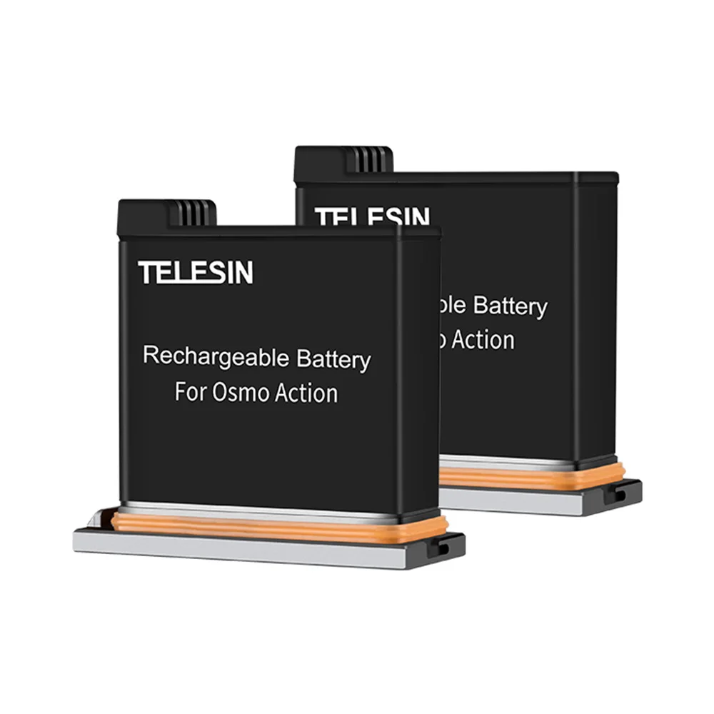 2 Battery TELESIN 3 шт батарея+ 3 слота зарядное устройство 2 TF карты коробка для хранения для DJI Osmo Экшн камеры аксессуары - Цвет: 2 Battery