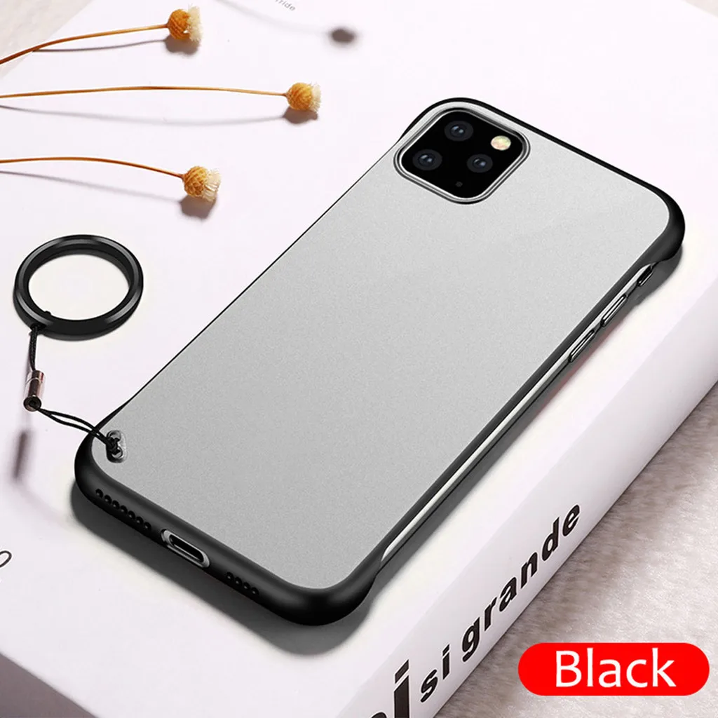 Mosunx для iphone 11 6,1 дюймов и 11 Pro Max 6,5 дюймов 11 Pro дюймов Ультратонкий матовый полупрозрачный защитный чехол