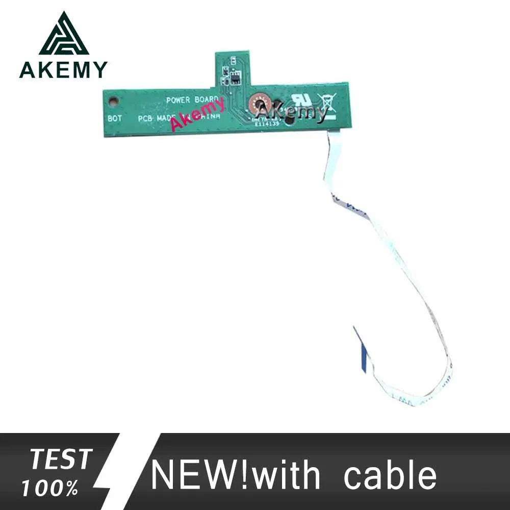 

New!!! with cable Power Switch ON OFF Button Board for ASUS A53S X53S K53S K53Sv K53E K53SD K53SJ tested well