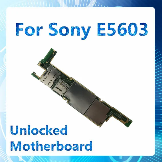 Для sony Xperia M5 E5603 материнская плата разблокированная E5603 заменить логическая плата с установленной IOS, Android установленный картридж с чипом E5603 материнская плата