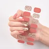 16 Tips/Sheet Glitter Series Shiny Manicure Decoracion Designed Nail Art Stickers 2022 Nail Decoration Nail Wraps Shiny ► Photo 2/6