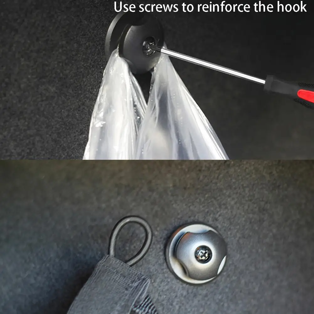 Car Trunk Hook Net Modification Hook Mounting Set Car Rear Cargo Trunk Organizer car organizer Automobiles Interior Accessory