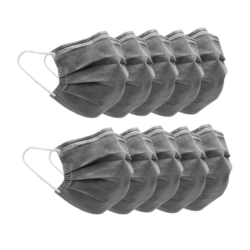 10x Facial Mouth Protector Masks Guard Filter Disposable for Dust Fog Smoke Ash