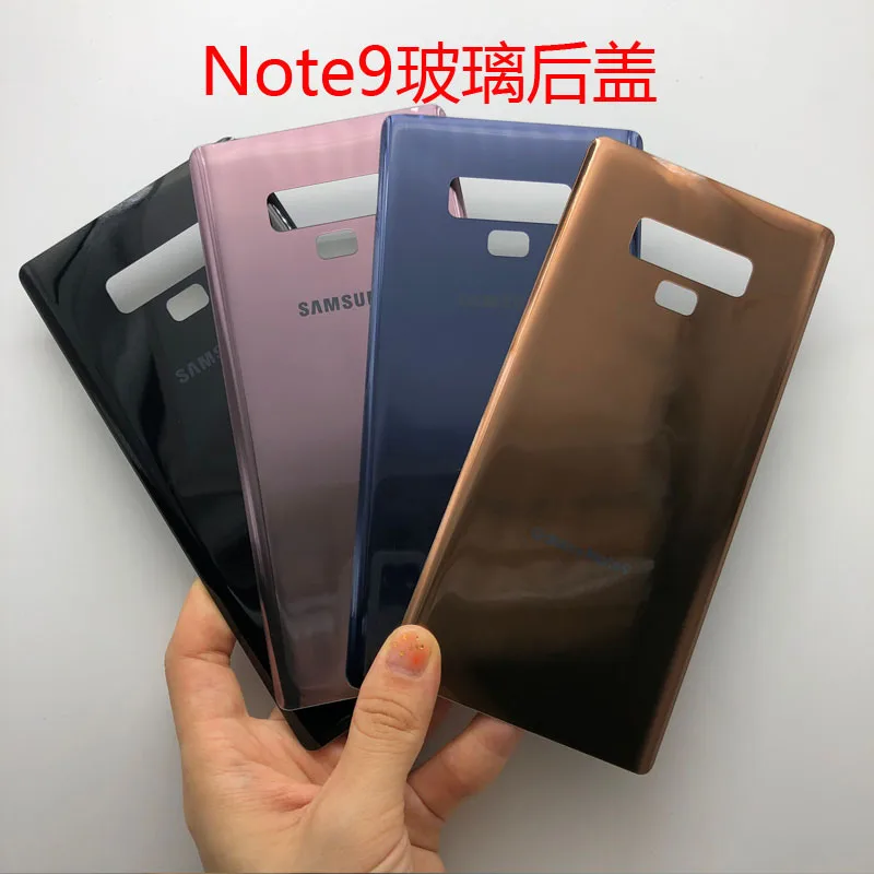 

Gift+for Samsung Galaxy Note 9/ Note9 SM-N960F N9600 Rear Housing Battery Back Door Cover Glass Repair Part