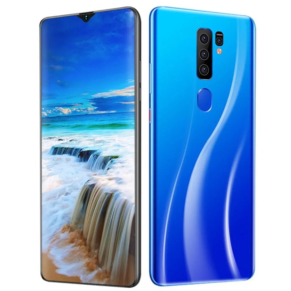 

Water Drop Screen Human Face Fingerprint Mobile Phone Smart Phone Bit A11 2+16GB 6.7inch Portable Battery Camera Smartphone 2800