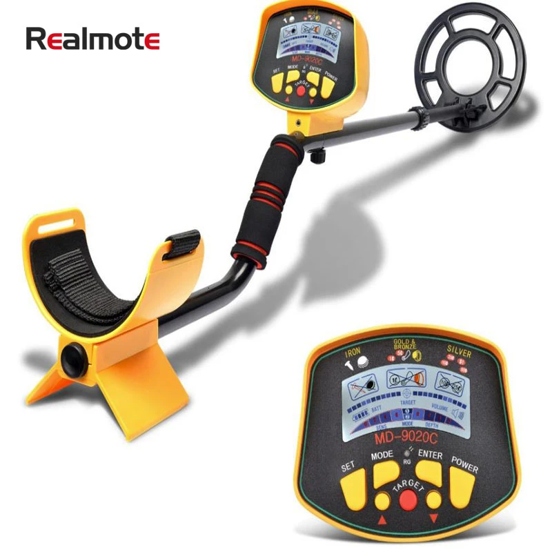 

MD9020C Professional Underground Metal Detector metal-detector High Sensitivity LCD Display Treasure Gold Hunter Scanner