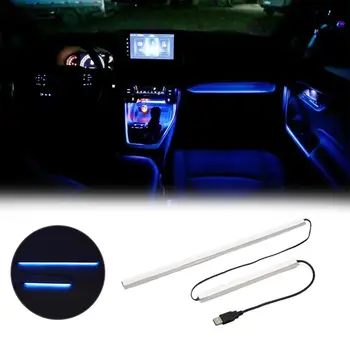 

For Toyota RAV4 2019 Atmosphere Light Instrument Dashboard Panel Trim Car Side Driver Instrument Lamp Strip Interior Accessories