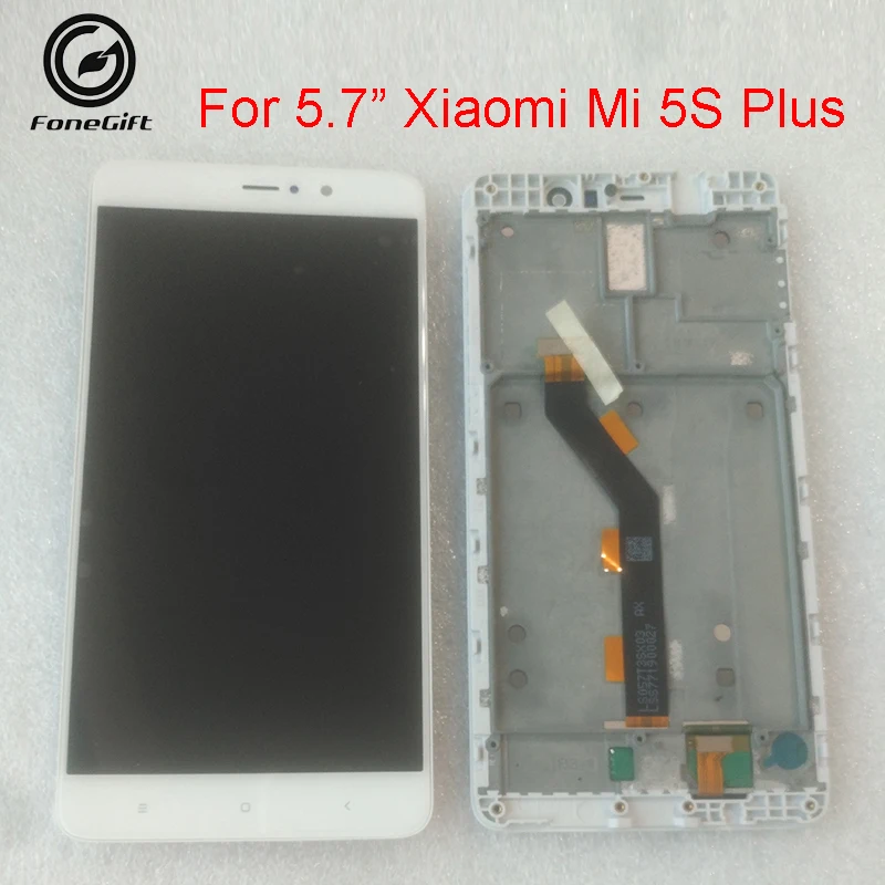 5 7-дюймовый оригинальный FoneGift для Xiaomi 5S Plus Mi5S ЖК-дисплей с сенсорной панелью