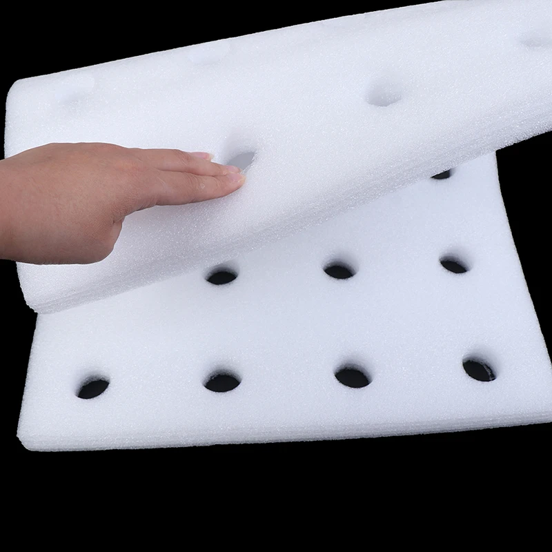 1pc Hydroponic Foam Board 600*400*30mm Greenhouse Soilless Cultivation Equipment Hydroponic Vegetable Floating Plate with Holes hydroponic gardening kit hydroponic planting tools