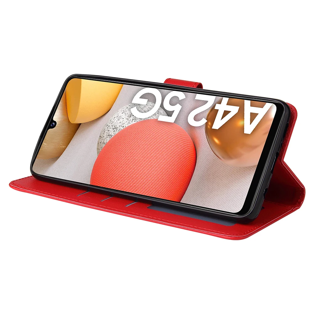 High-quality Leather Wallet Case for Samsung Galaxy A01 A10 A12 A21S A31 A20E A40 A41 A42 A50 A51 A70 A71 A3 A5 A7 A6 A8 Case samsung cases cute