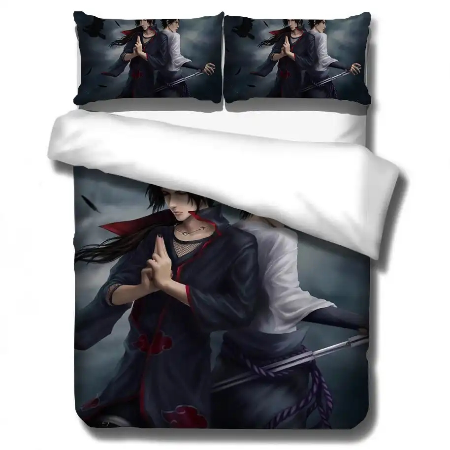 ナルトうずまきナルト寝具セット布団カバー漫画アニメナルト布団寝具セット寝具ベッドリネン なしシート 08 Bedding Sets Aliexpress