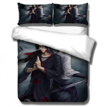 

Naruto Uzumaki Naruto Bedding Set Duvet Covers Cartoon Anime Naruto Comforter Bedding Sets Bedclothes Bed Linen (NO sheet)08