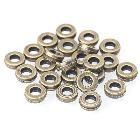 Gold Silver Plated Loose Spacer Beads CCB Star Heart Bead for Jewelry Making DIY Charm Bracelet Necklace Accessories