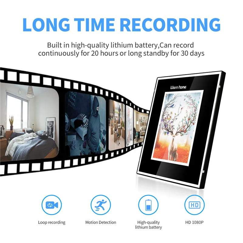 QZT мини секретная камера HD 1080P декоративная микро для рисования Невидимый видео