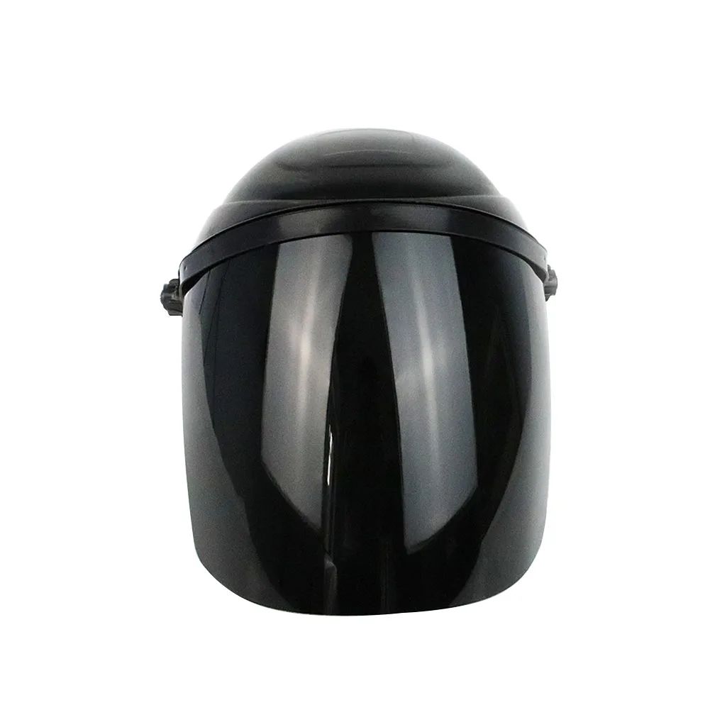 

PC Portabe Electric Hat Anti Splash Brush Cutter Soldering Welding Helmet Full Face Guard Head-mounted Protective Mask Practical