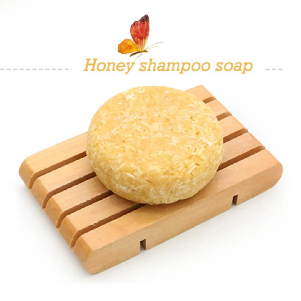 5pcs Solid Shampoo Bar Dry Bar Soap Made with Natural Organic Sulfate-Free Anti-Dandruff 00% Pure Plant Hair Shampoos