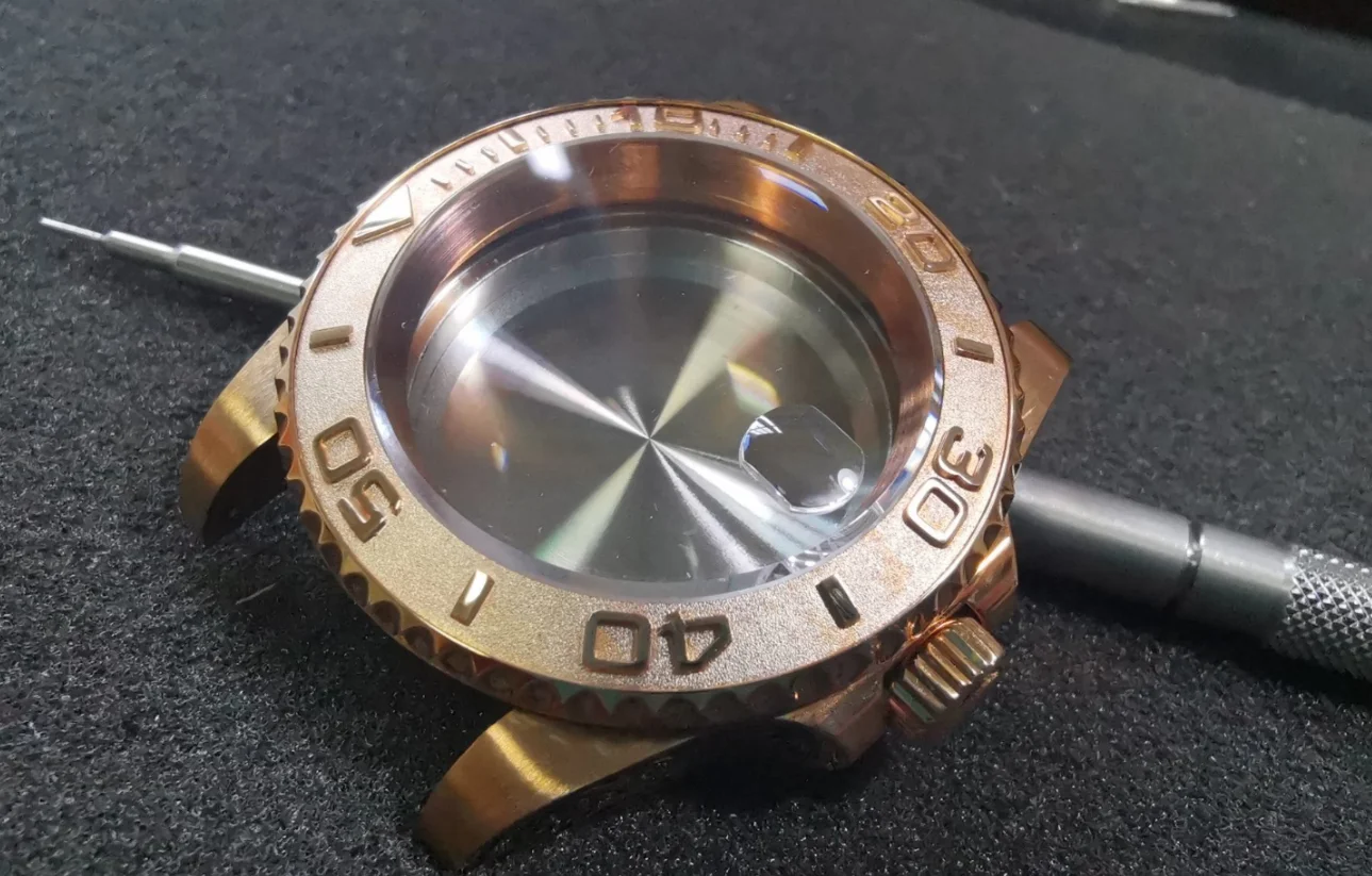 Чехол для наручных часов Seiko NH35A из оловянной бронзы | Бытовая техника