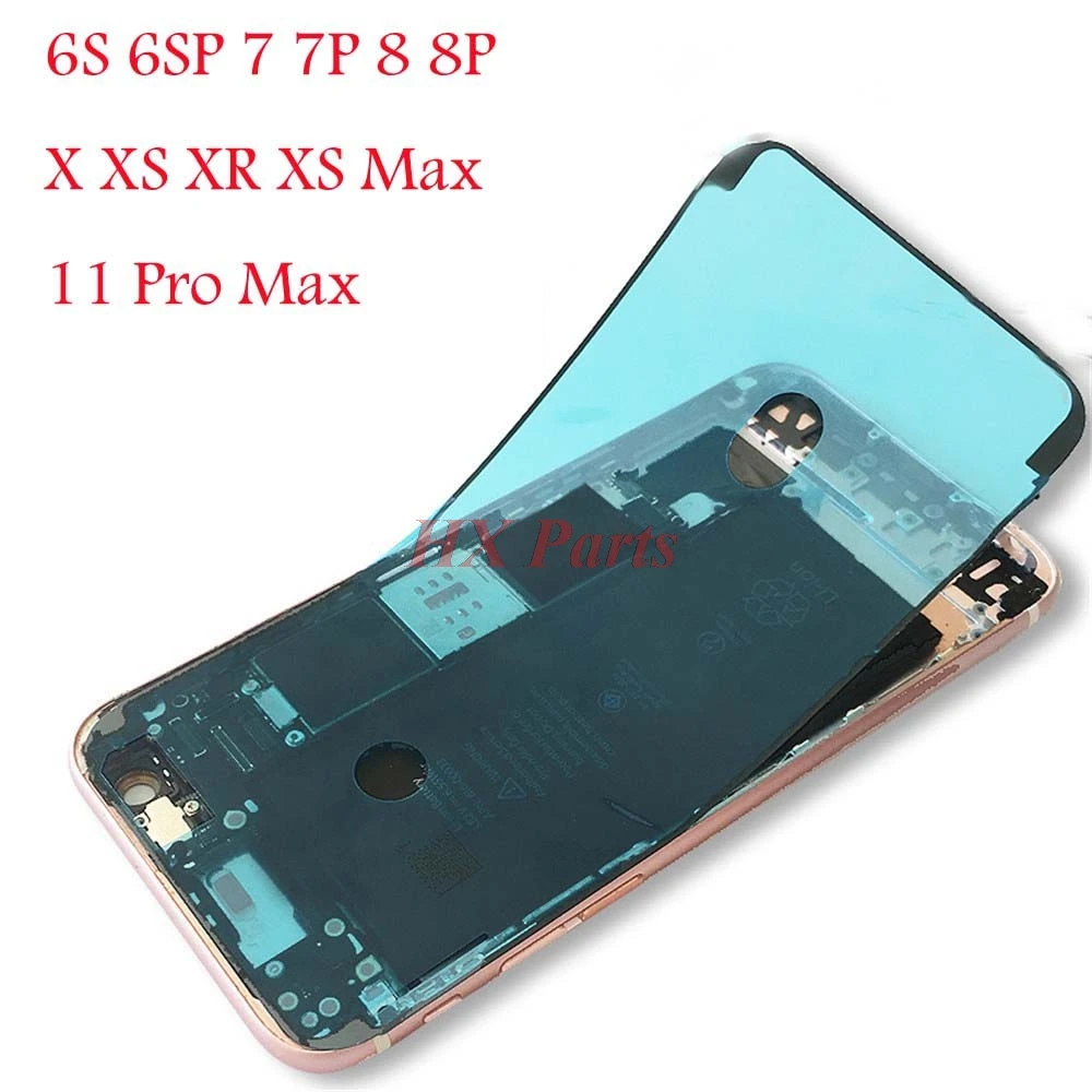 20 шт Водонепроницаемый 3 м PreCut клейкая лента стикер для iPhone 8 8Plus 7 Plus 6S 6SP передний