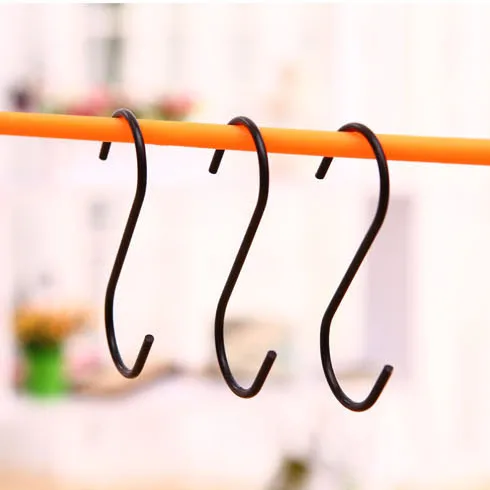 Набор домашних крючков из нержавеющей стали S вешалка практичный держатель для хранения перила держатель застежки крючки из нержавеющей стали
